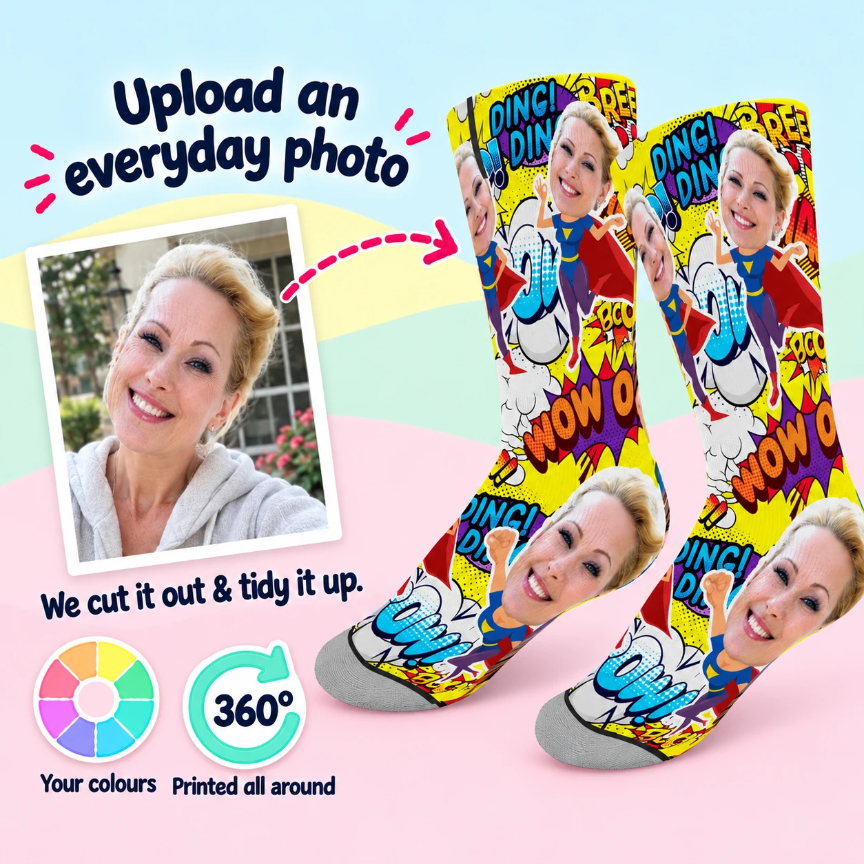 My Superhero Socks