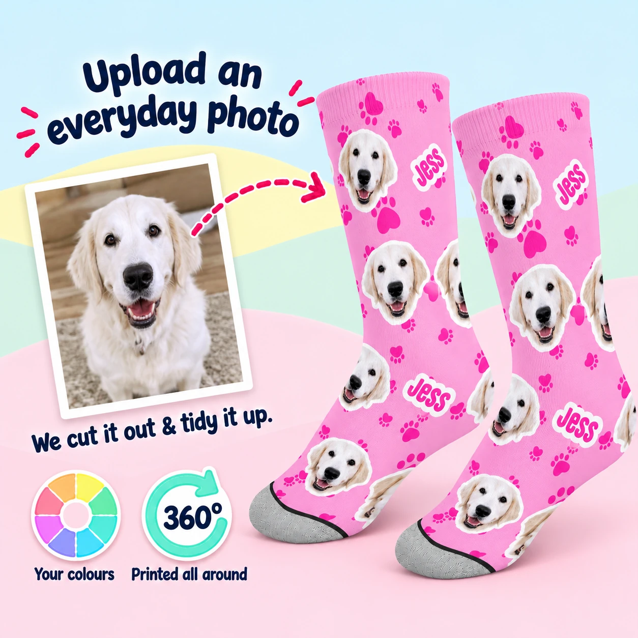 Pet Paws Socks
