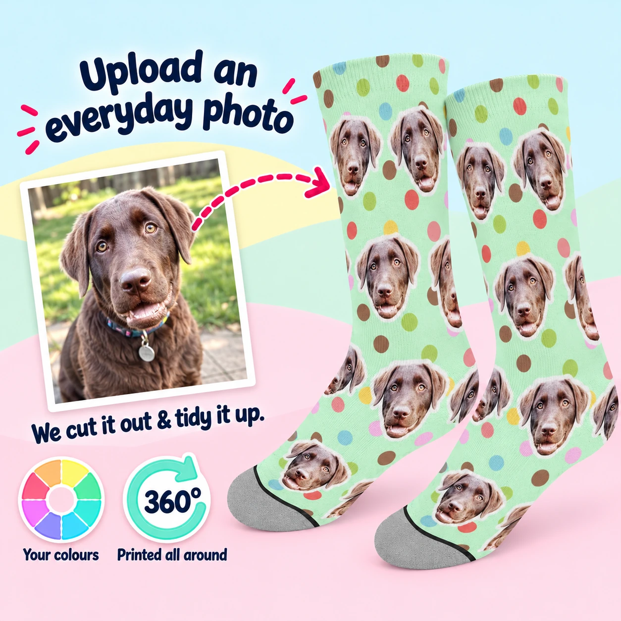 Polka Dot Socks
