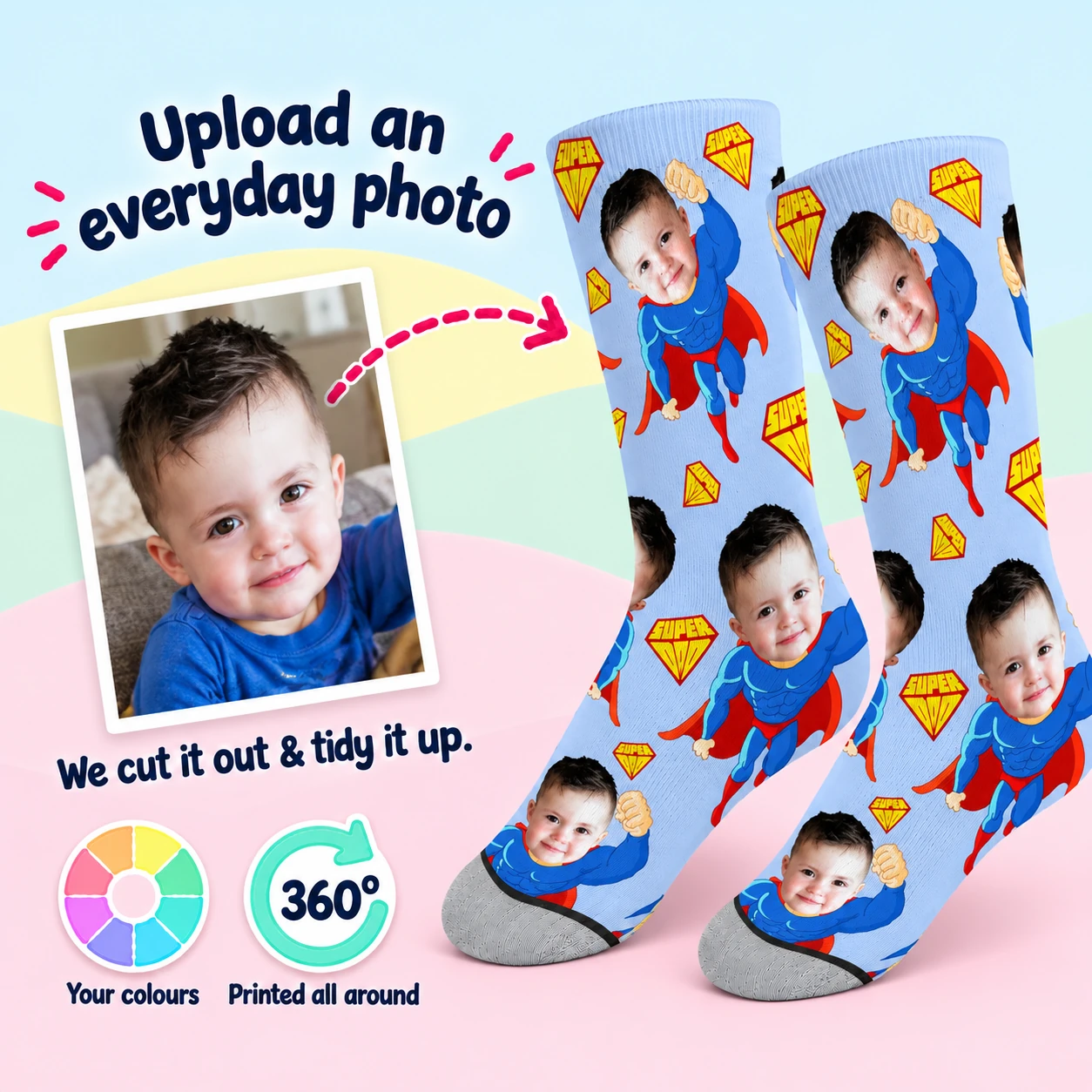 Superhero Socks