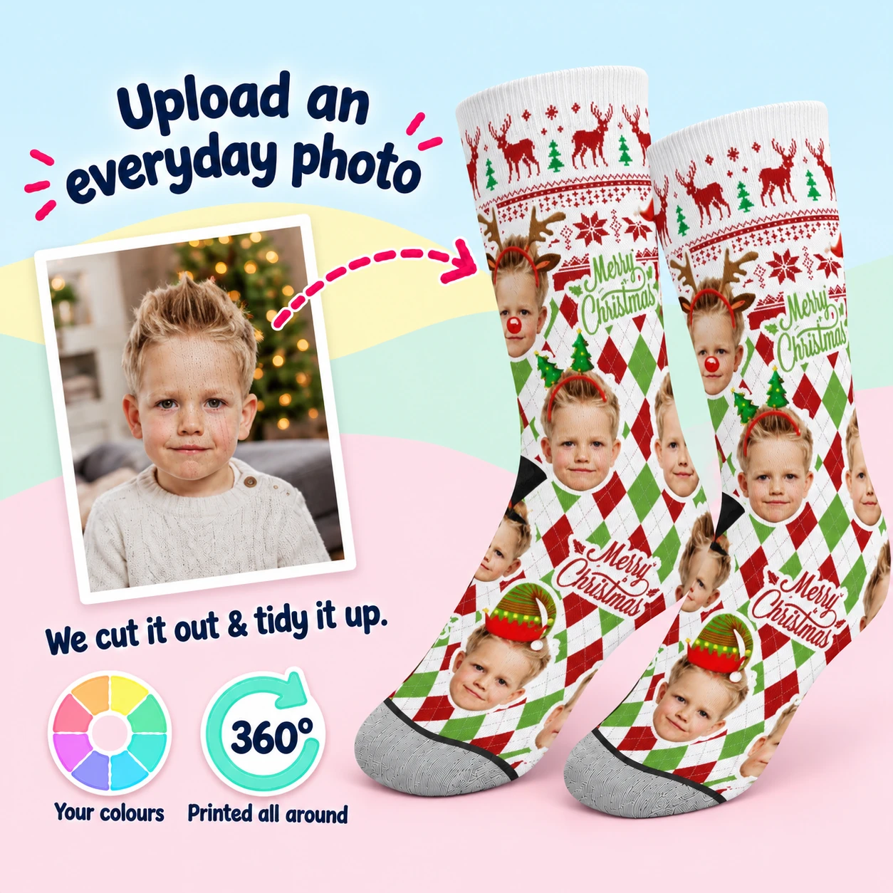 Ugly Xmas Socks