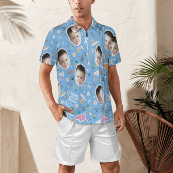 Zip-Up Polo Set (RTZ) - Image 7
