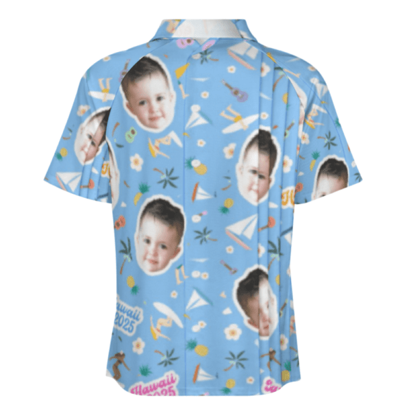 Men's Zipped Short-sleeve Sports Shirt - Image 4