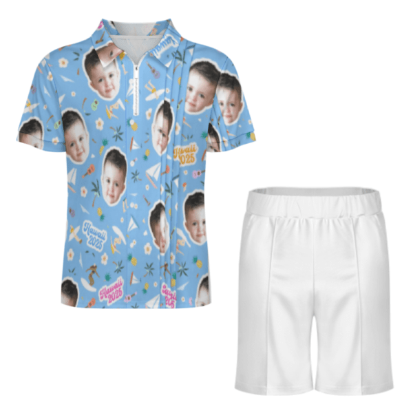 Zip-Up Polo Set (RTZ) - Image 5