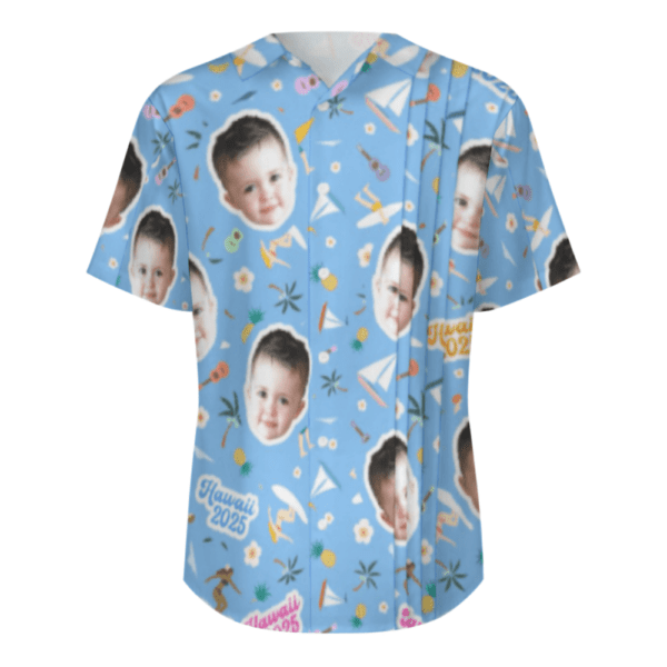 Men's Collarless Shirt (LM018) - Image 4