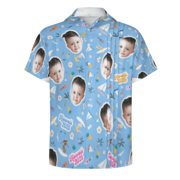 Men's Cuban Collar Shirt (AY006) - Image 4
