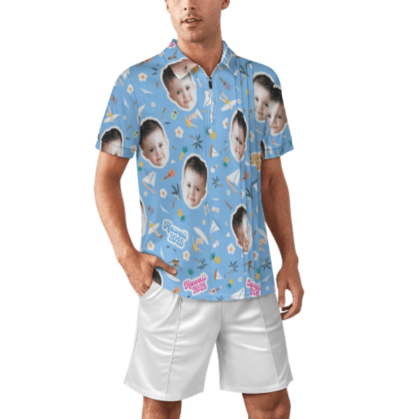 Zip-Up Polo Set (RTZ)